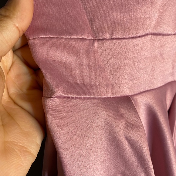 Pretty Pink Gown Dress - Picture 5 of 6